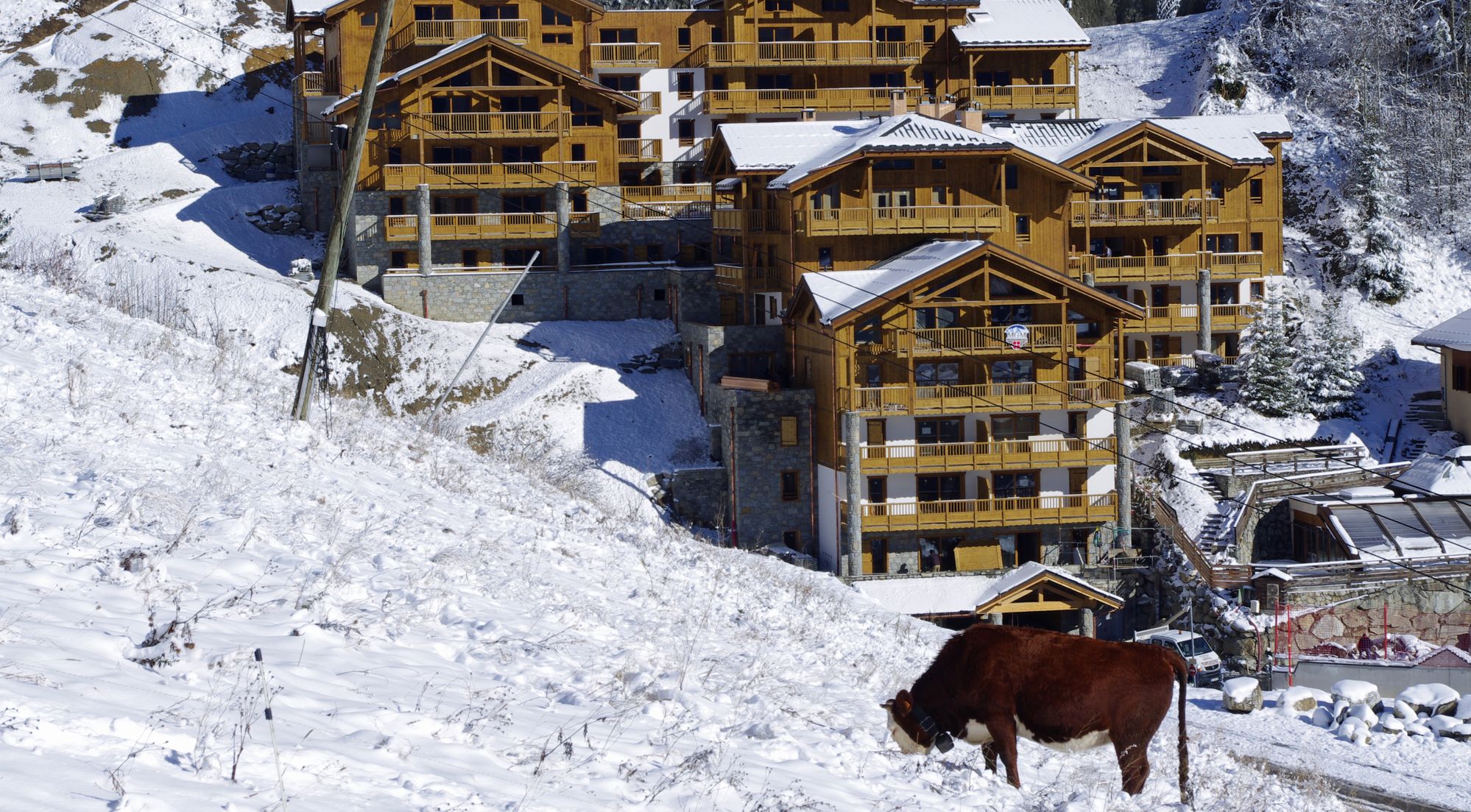 14-11-2014, Premières neiges sur les Balcons Etoiles et sur les troupeaux