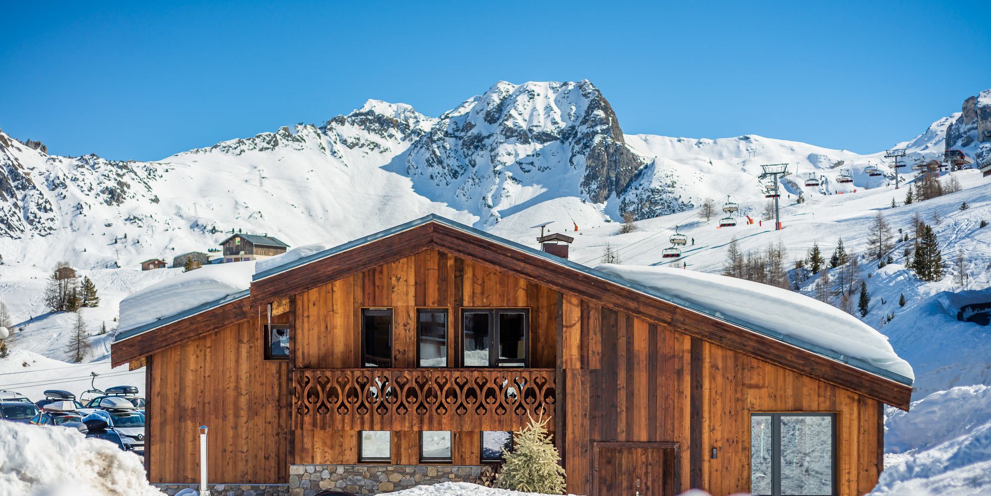Embarquez pour Paradiski - Chalet RIVA***** - Le sommet de la Plagne