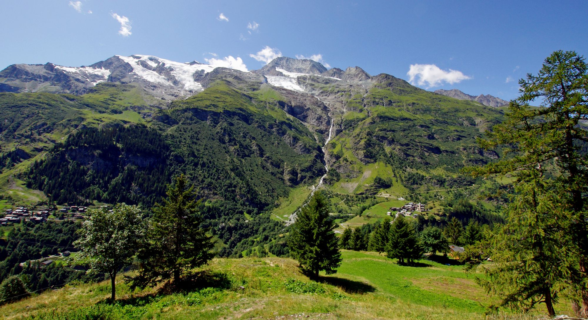 La GURRAZ se protège des assauts des glaciers du Mont-Pourri et du Dôme de la Sache